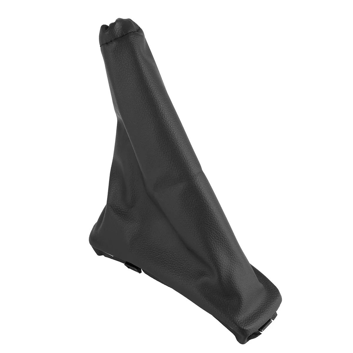 Cubierta de polaina de freno de mano bota de freno de mano cuero negro cubierta-de-polaina-de-freno-de-mano-bota-de-freno-de-mano-cuero-negro