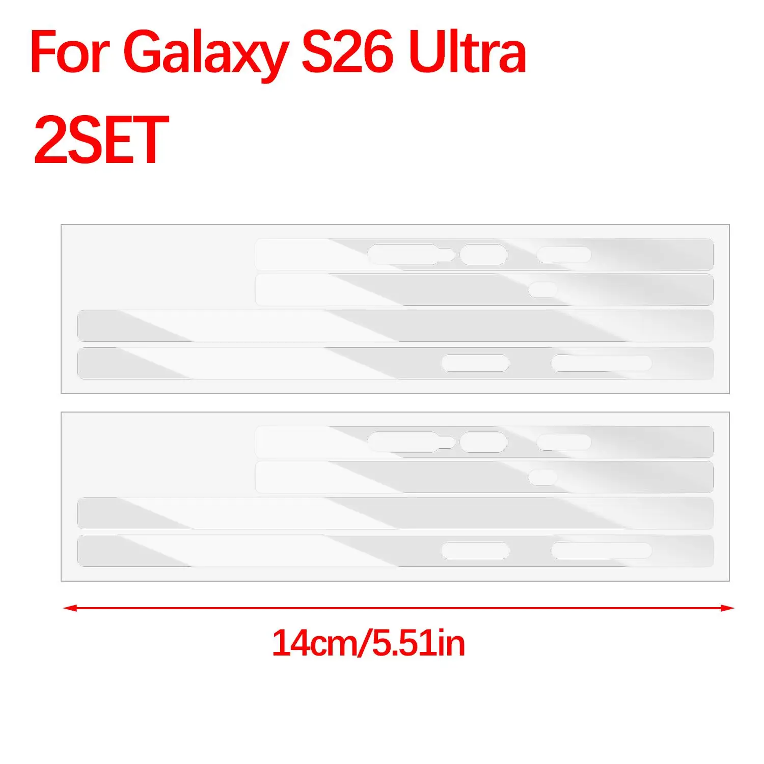 Premium Dust-Proof Hydrogel Film Protective Cover with Border Protectors - Multi-Set Option