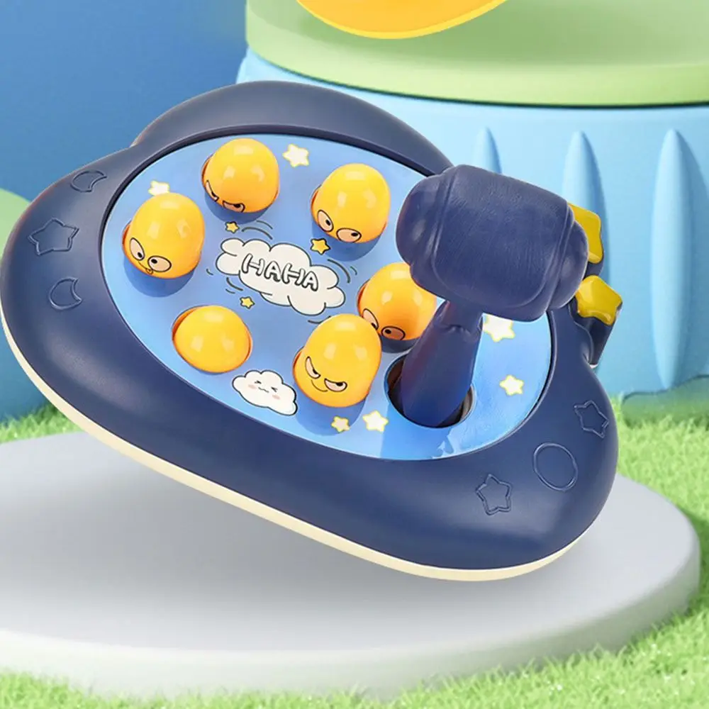 

Plastic Montessori Whac-A-Mole Toys Learning Electronic Cartoon Animal Hammer Game Machine for Pocket Mole Education