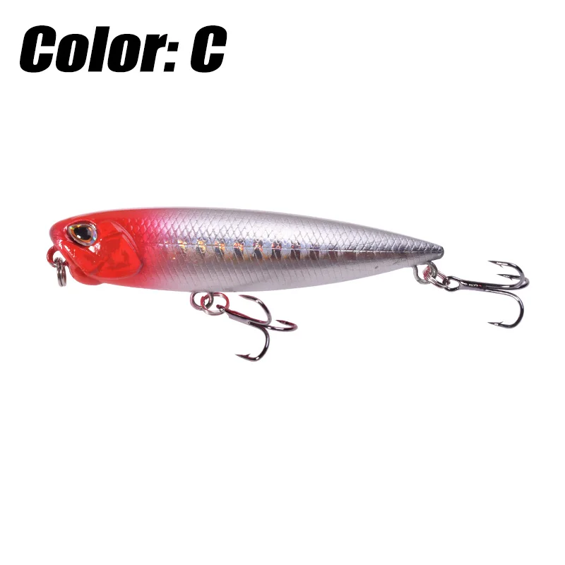 71mm/ 7g New Topwater Pencil WTD Surface Fishing Lure Walk The Dog  Artificial Saltwater Hard Bait Bass Plastic Walker Tackle