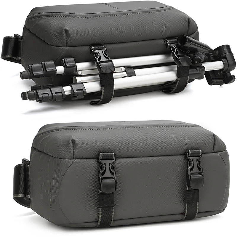 Sac bandoulière étanche convertible pour appareil photo reflex numérique/sans miroir, avec insert rembourré amovible_voghion.com