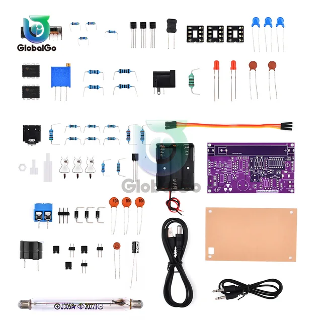 DIY Assembled Geiger Counters Kit Geiger Counter Module Miller Tube GM
