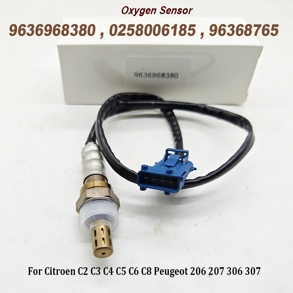 

9636968380 0258006185 96368765 кислородный датчик для Citroen C2 C3 C4 C5 C6 C8 Peugeot 206 207 306 307 9644491280 высокое качество