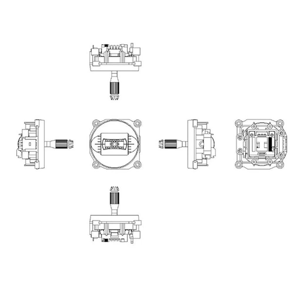 avião, joystick DIY, controlador do potenciômetro, aviônicos