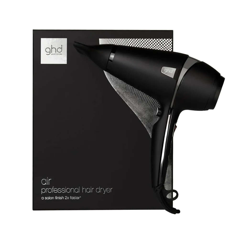 Air Hair Dryer &mdash; 1600w Professional Blow Dryer, Salon Strength Motor, Concentrator Nozzle, Adjustable