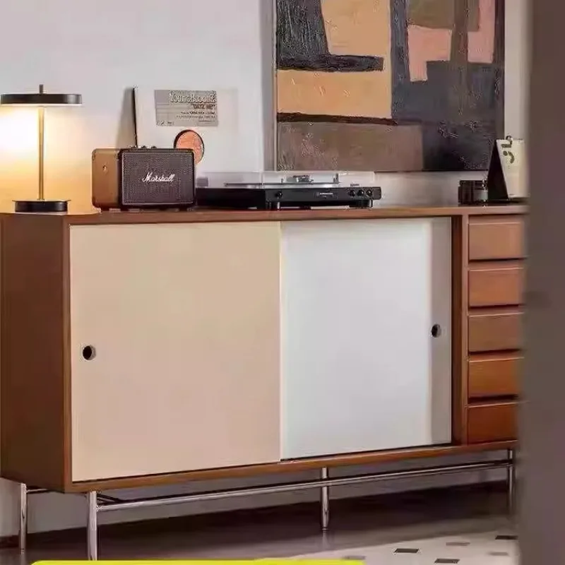 Modern Living Room Sideboards Simple Display Tea Water Storage Kitchen Cabinet et Drawers Dining Room Furniture Comedor FYSB
