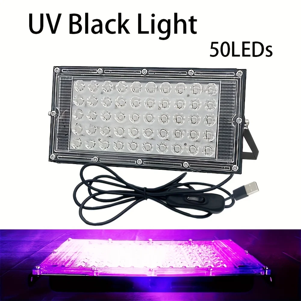 5V USB switch UV stage light LED Stage Black light Waterproof disco party stage backlight 2