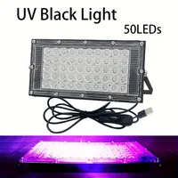 5V USB switch UV stage light LED Stage Black light Waterproof disco party stage backlight 2