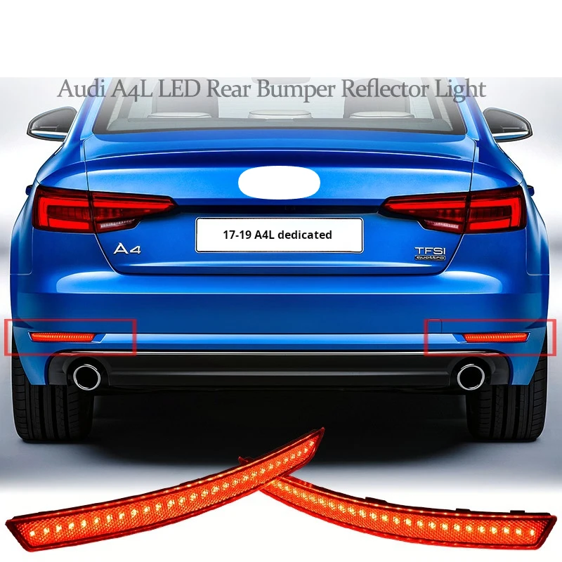 

Suitable for the modification of Audi A4L rear bumper lights, B9 flowing small lights, brake flash, turn signal, flowing light,