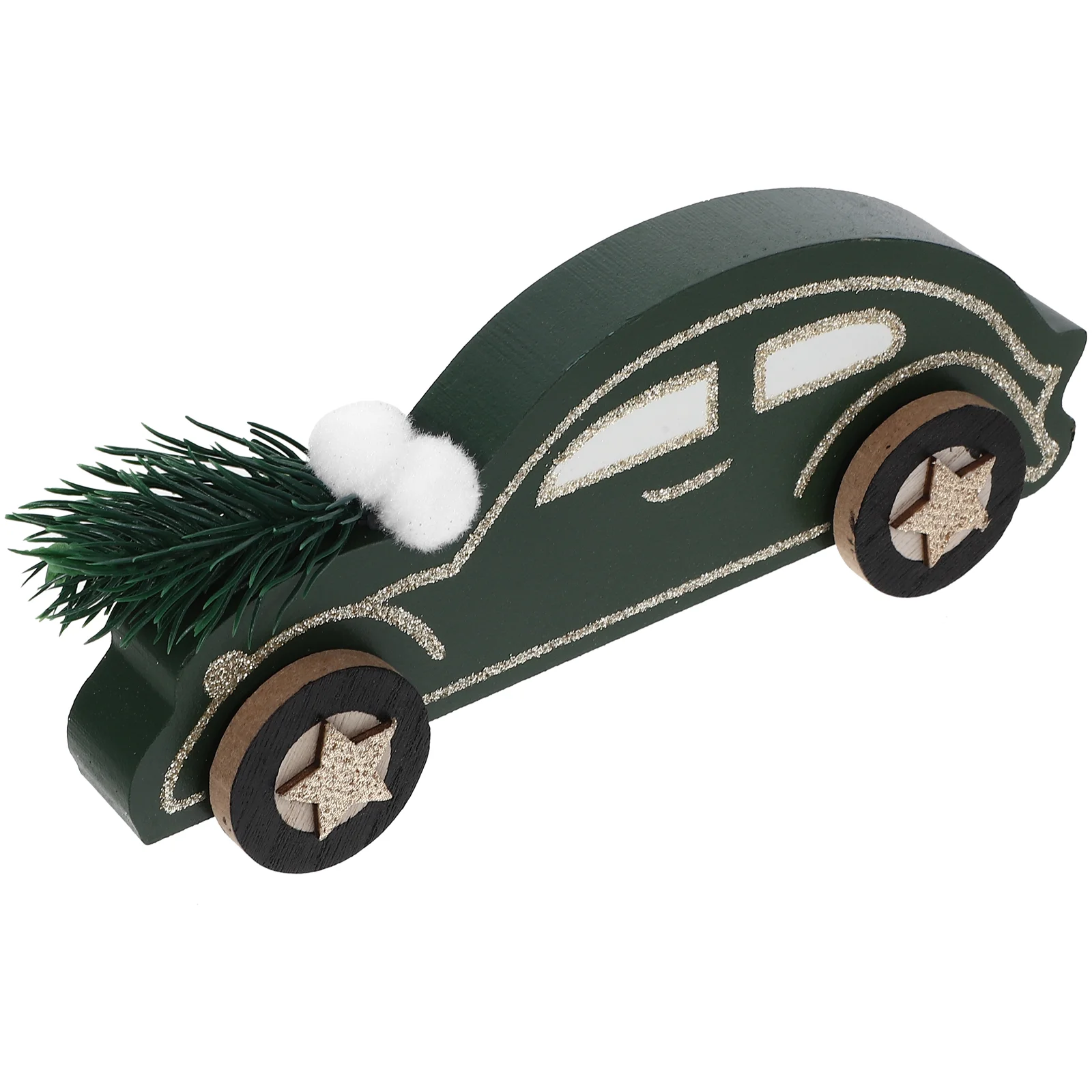 

Christmas Tiered Tray Wood Signs Green Car Block Artificial Snowball Pine Branch Farmhouse Sign Decor Tables Rustic Tiered
