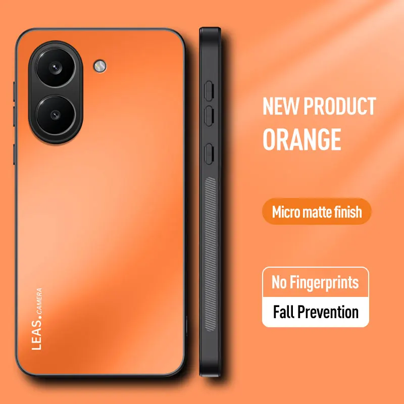 Shockproof Frosted Matte Hard Bumper with Camera Protection