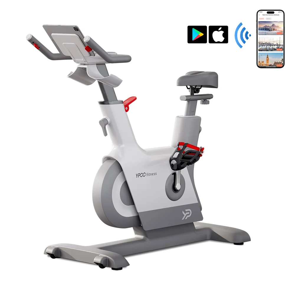 New Spin Exercise BIKE Premium Quality Adjustable Resistance Safe Riding Spinning Bike F2 with FIT APP