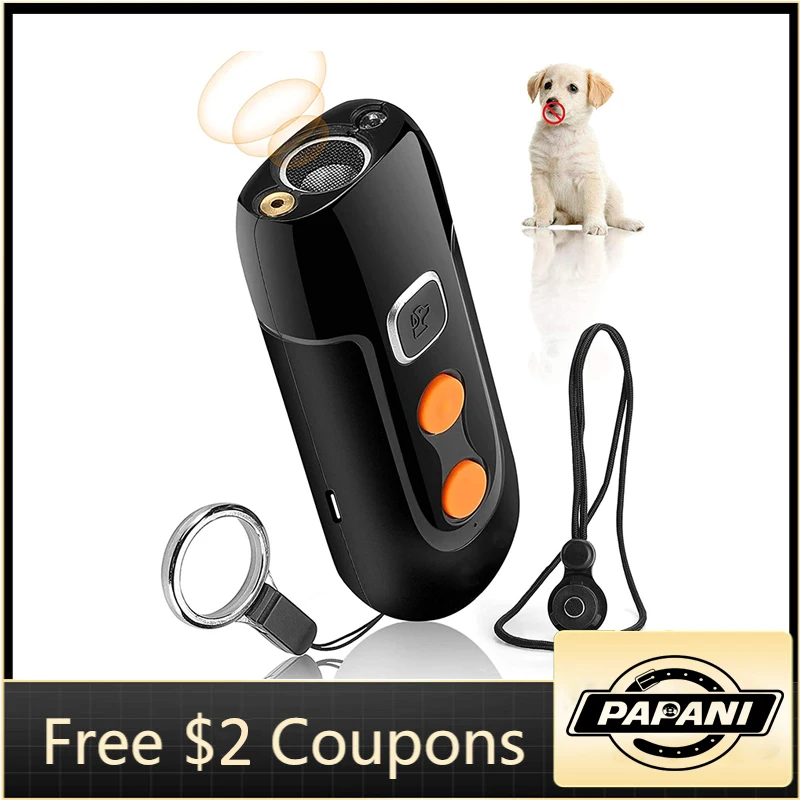 Pet Dog Repeller No Dog Noise Anti Barking Device Ultrasonic Dog Bark