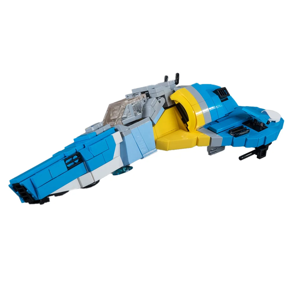 

Feisar Ship WipEout Omega Collectiond Building Block Kit Game Future VR Race Car XL-15 Spaceship Brick Model Toy Kids Gift