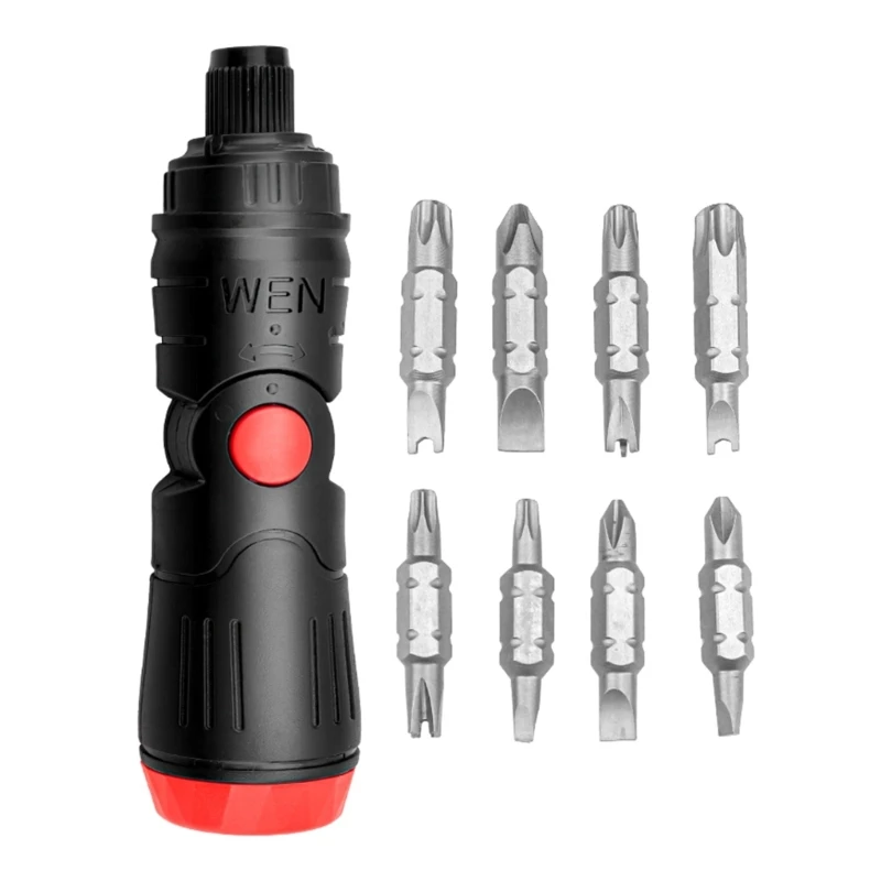 

K1KA Premium Alloy Steel Magnetic Screwdriver 17 in 1 Ratcheting Design for Slip Free Grip and Convenient Bit Storage