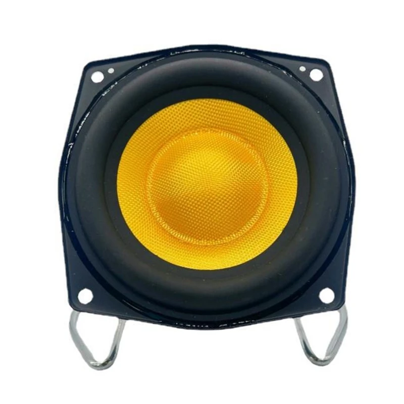 

4 Inch Bass Speaker 40W 4Ohm Subwoofer Speaker 50hz~20kHz Frequency Bass Metallic Loudspeaker