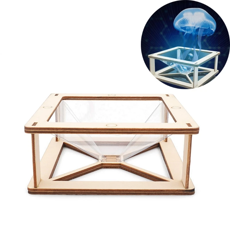 3D Hologram Pyramid Display Projector Video Stand Portable Stands Projector DropShipping