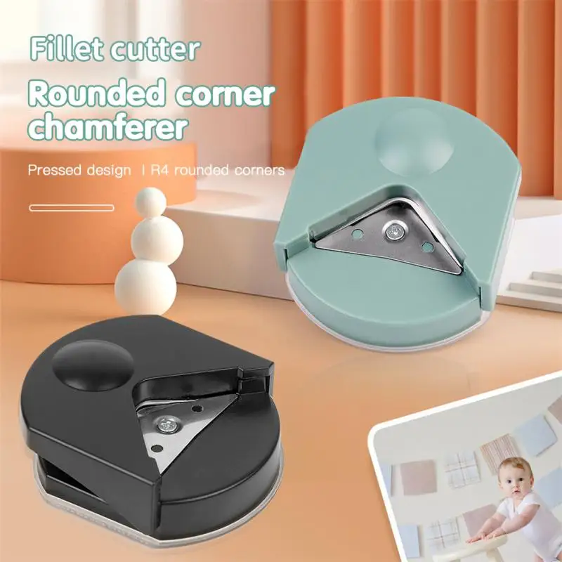 Mini Portable Corner Rounder Paper Punch Card Photo Cutter Diy Craft Scrapbooking Tools Cricut Maker Machine Paper Trimmer