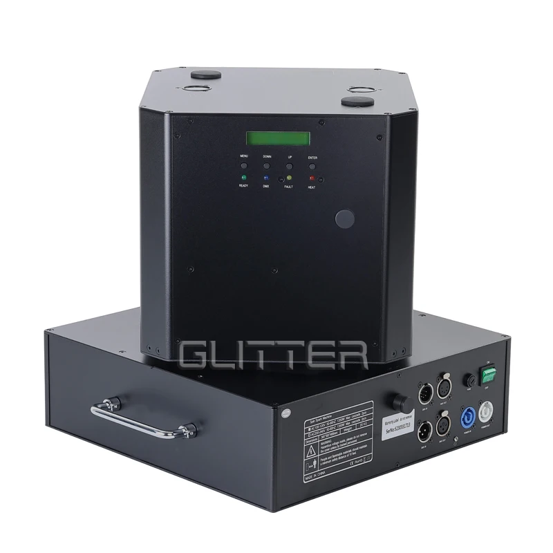

S80 Professional 1300W Black 360 Degree Double Head Rotate Cold Spark Machine