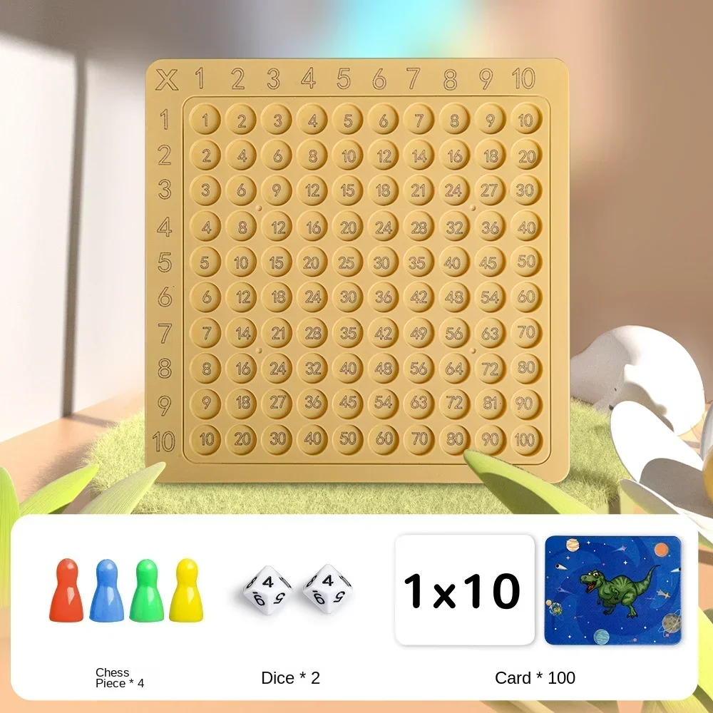 New Montessori Educational Math Toys for Baby Kids 99 Multiplication Addition Table Preschool Math Arithmetic Teaching Aids Gift