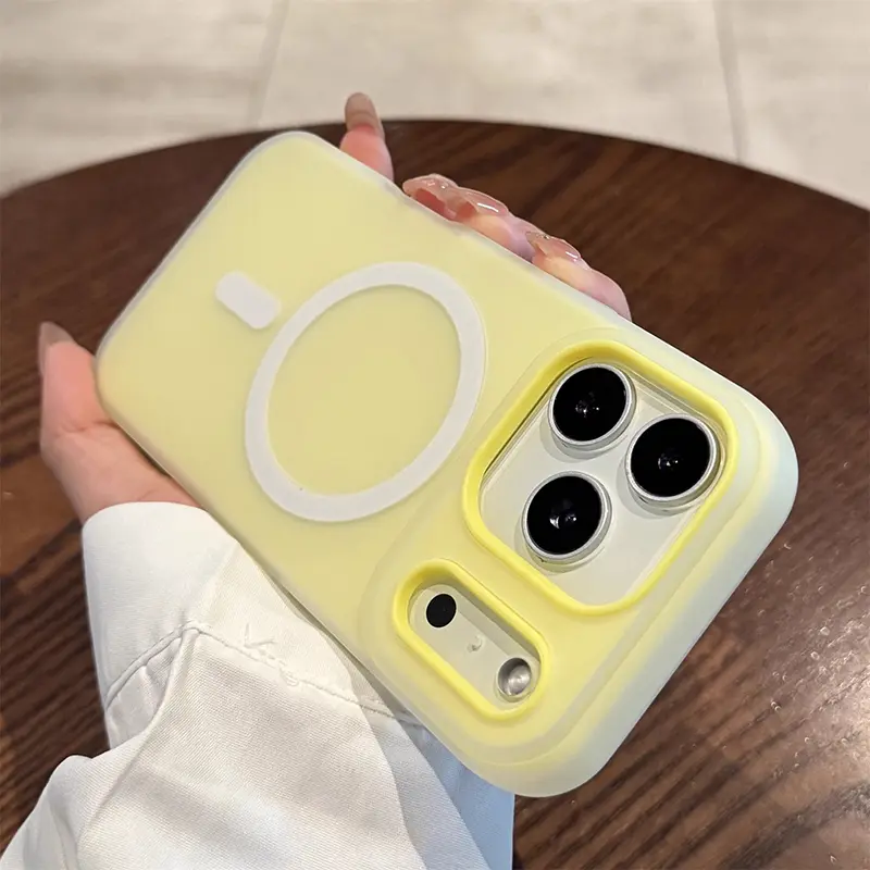 Luxury Candy Color 2 IN 1 Magnetic Case For iPhone 17 Air 16 15 14 13 12 11 Pro Max Plus For Magsafe Wireless Charge Matte Cover - Image 9