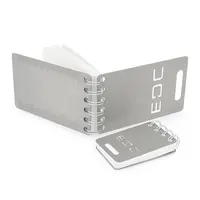 Multi function Notebook EDC Ruler Titanium Alloy Book Outdoor Tool Titanium Notepad