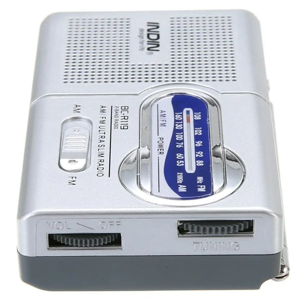 Radio Receiver Radio Receiver Outdoor Portable Elderly AM/FM Radio Antenna Telescopic Receiver Antenna 3V Multi-function Old People