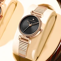 Hannah Martin Top Brand Original Women's Watch 29mm Mini Dial Rose Gold Luxury Fashion Japanese Quartz Movement Watch for Women 1