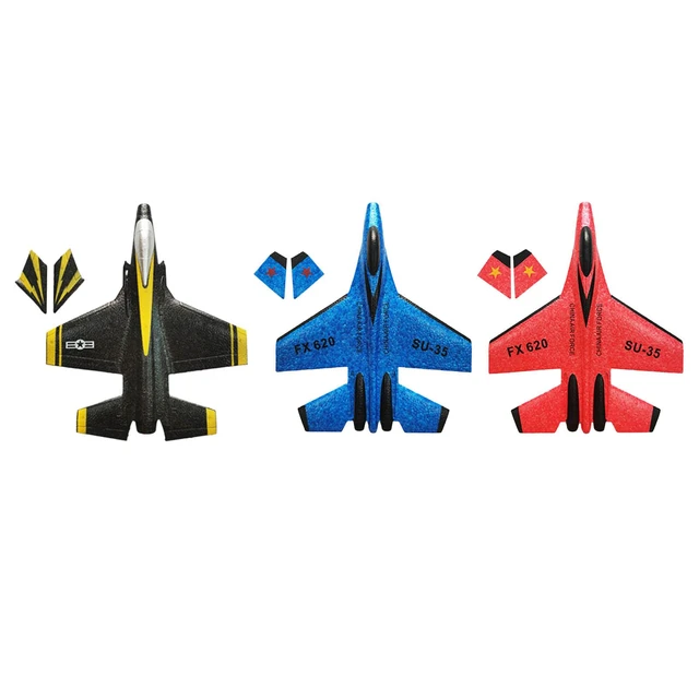 Controle Remoto Planador Avião, EPP Espuma Brinquedos, RC Fighter Hobby  Plane, Mão Jogando, SU-35, 2.4G - AliExpress