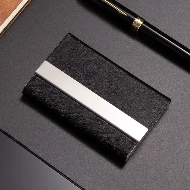 Men's and Women's Office Business Portable Business Card Box, Outdoor Enterprise Creative Business Card Holder 3