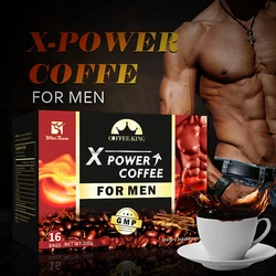 Tongkat Ali Maca X Men's Powerful Coffee Enhances Libido Relieves Stress Promotes Erection  Health Care Product Kidney Coffee