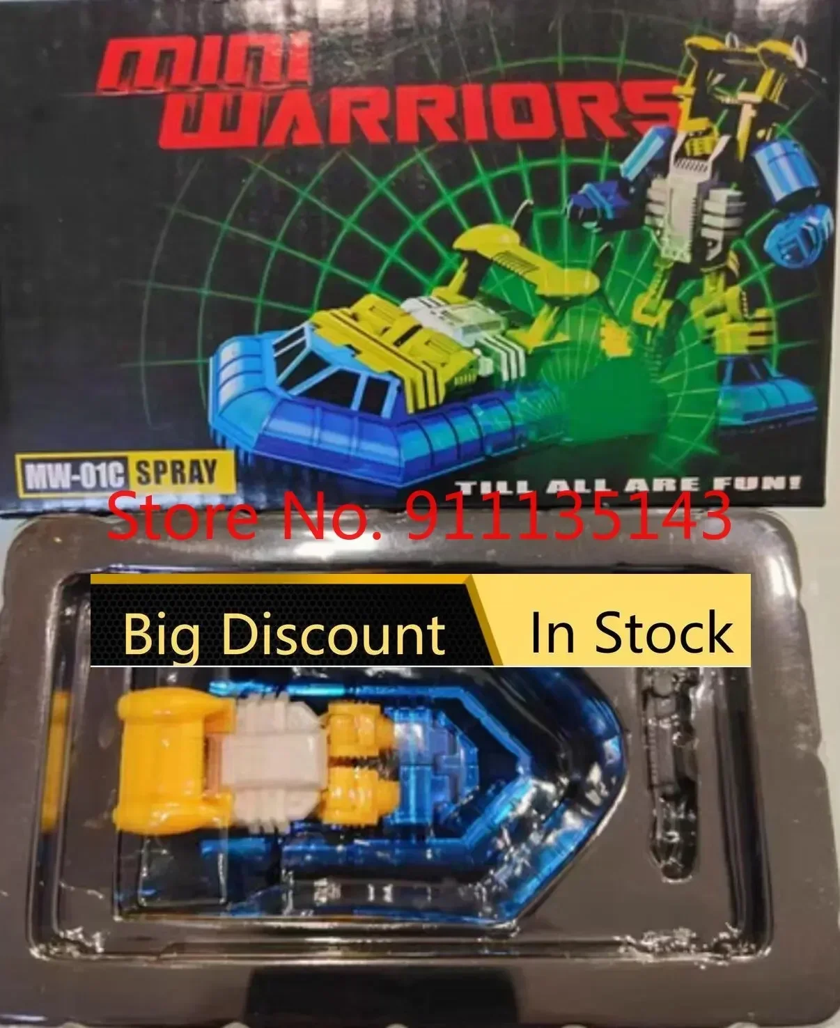 

Igear Mini Warrior Mw-01c Spray Seaspray In Stock