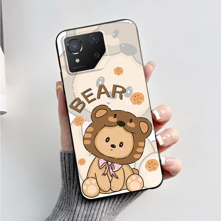 Fashion Marble Shockproof Black Silicone Soft TPU Phone Case
