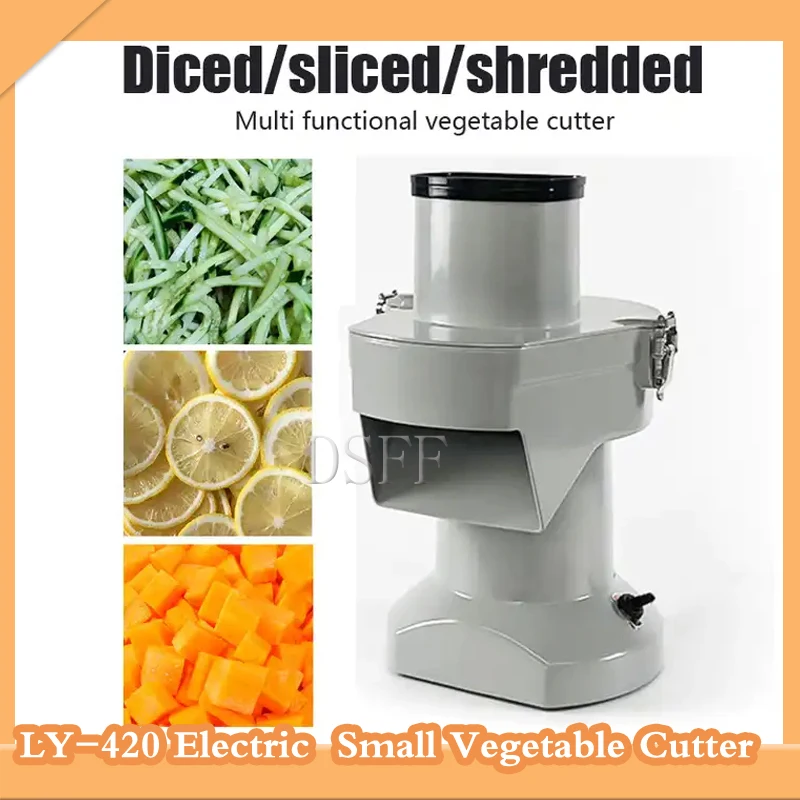 

Household Portable Multifunctional Electric Vegetable Cutter, Commercial Potato And Cucumber Dicer