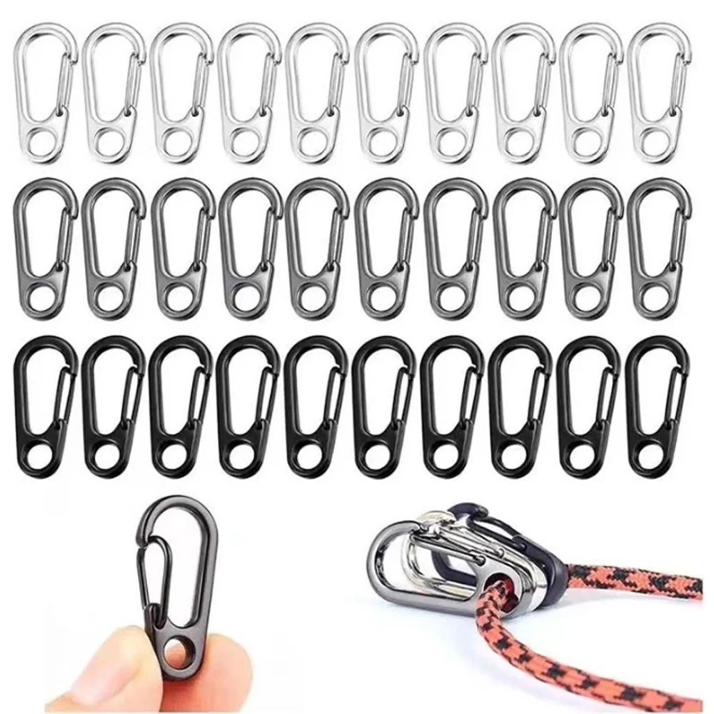 5/10 قطعة مشبك قفل مشبك المفاتيح Carabiners في اله...
