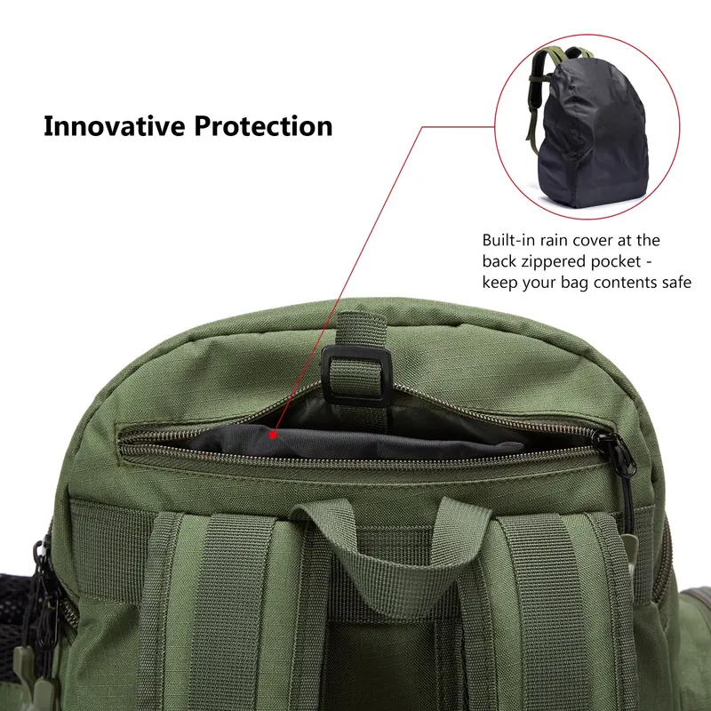 Bassdash Fishing Bag Tackle Backpack Lightweight Tactical