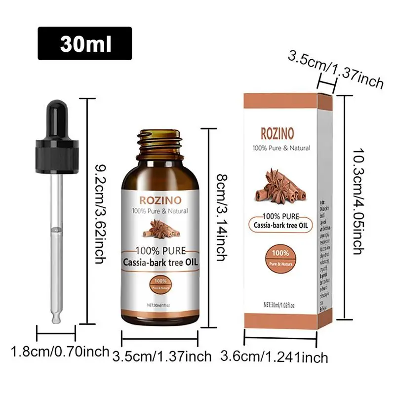 Pure Natural 100% Cinnamon Essential Oil Humidifier Aromatherapy Sleep  Relaxation Firming Skin Facial Body Massage Essential Oil - AliExpress