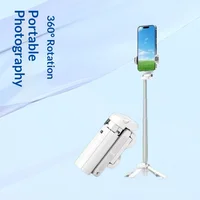 Super Mini Selfie Stick Portable Phone Holder Shooting Aid Versatile Integrated Design Bluetooth Remote Handle Selfie Sticks - Image 5