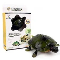RC animal toys remote control simulation small tortoise crawl plaything electric sports infrared realistic walking glow gift boy 2