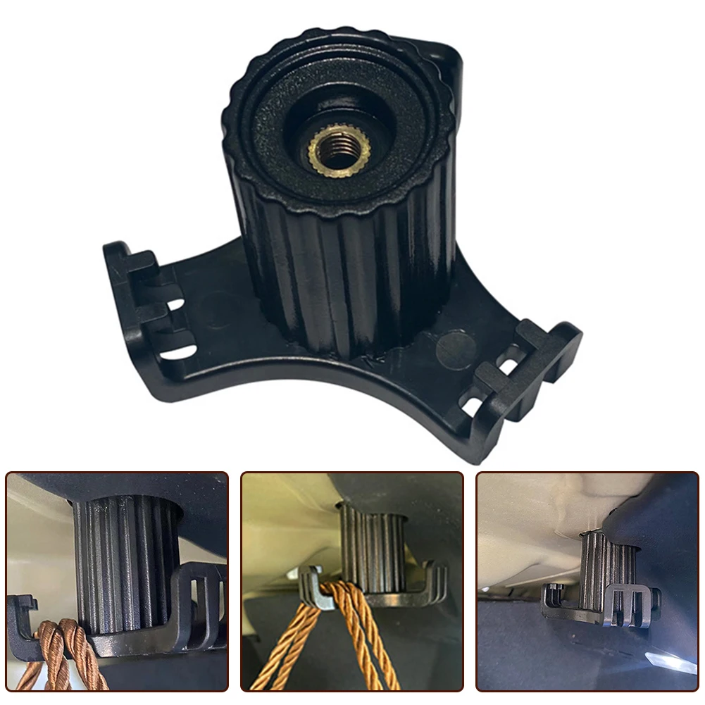

For Tesla Model 3 Trunk Hook - 4.5cm*4.5cm, Black, High Quality ABS, Strong Practicability, Secure Installation