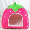 Strawberry Shape Cat Bed House Kennel Nest Sleeping Bag Puppy Pet For Small Dogs Sofa Mat Cushion Cat Pet Supplies Cama Gato 6