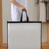 60x180cm 1Pcs Washable With Handle Waterproof Dustproof Folding Storage Bag Coat Protector Dust Cover Garment Bag 4