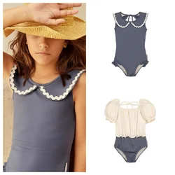 Girl Swimwears Baby Girls Swimwear Sunscreen Swimsuit Swimming Bikini One Pieces Kids Swimsuits Maillot De Bain Enfant Fille