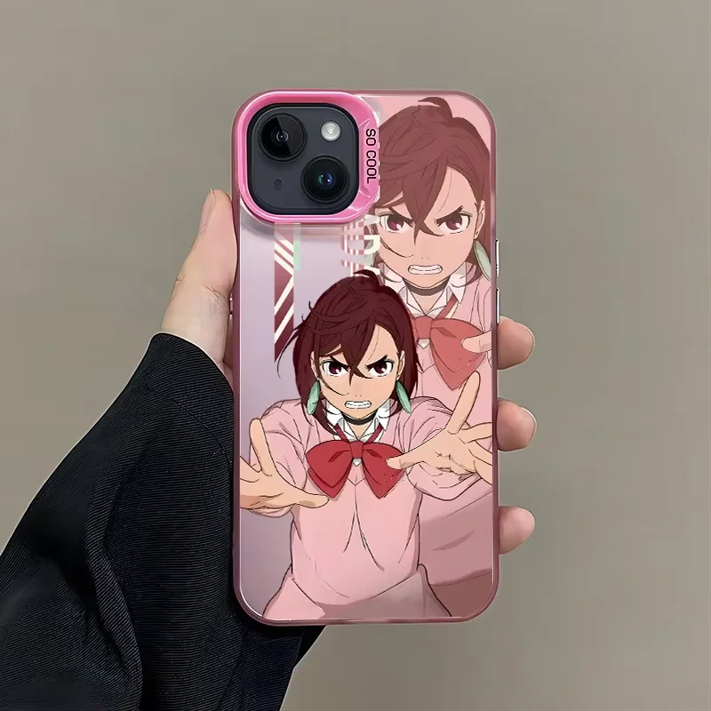 Vibrant Anime Dandadan Themed Phone Case