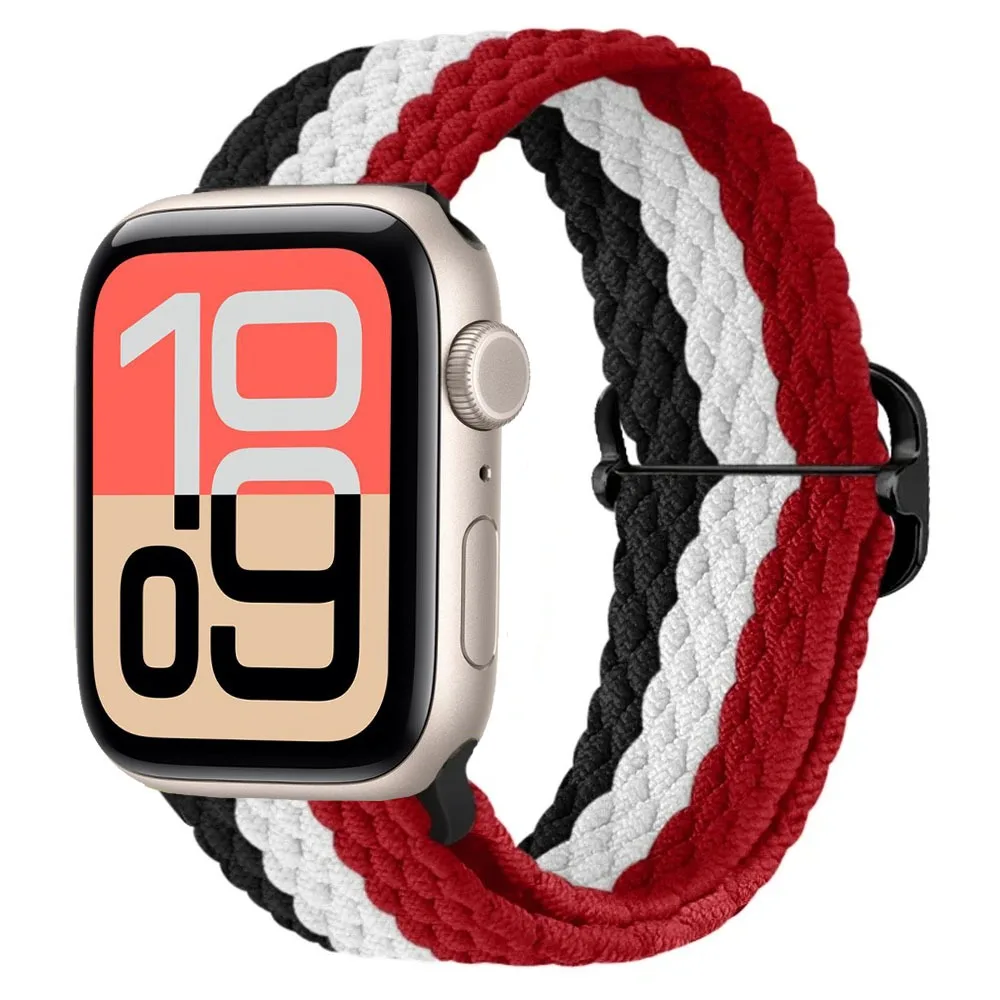 Versatile Sports Nylon Strap for Smartwatch - Comfortable Wristband in Assorted Sizes
