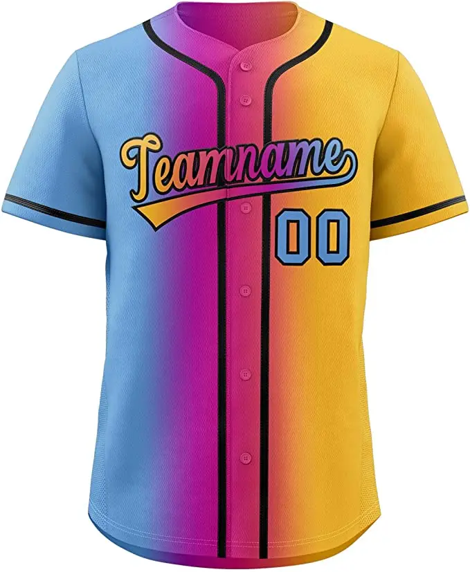 Baseball Jerseys Men Women Kid Short-sleeved Shirt Quick-drying Comfortable Sublimation Printed Embroidery Uniform