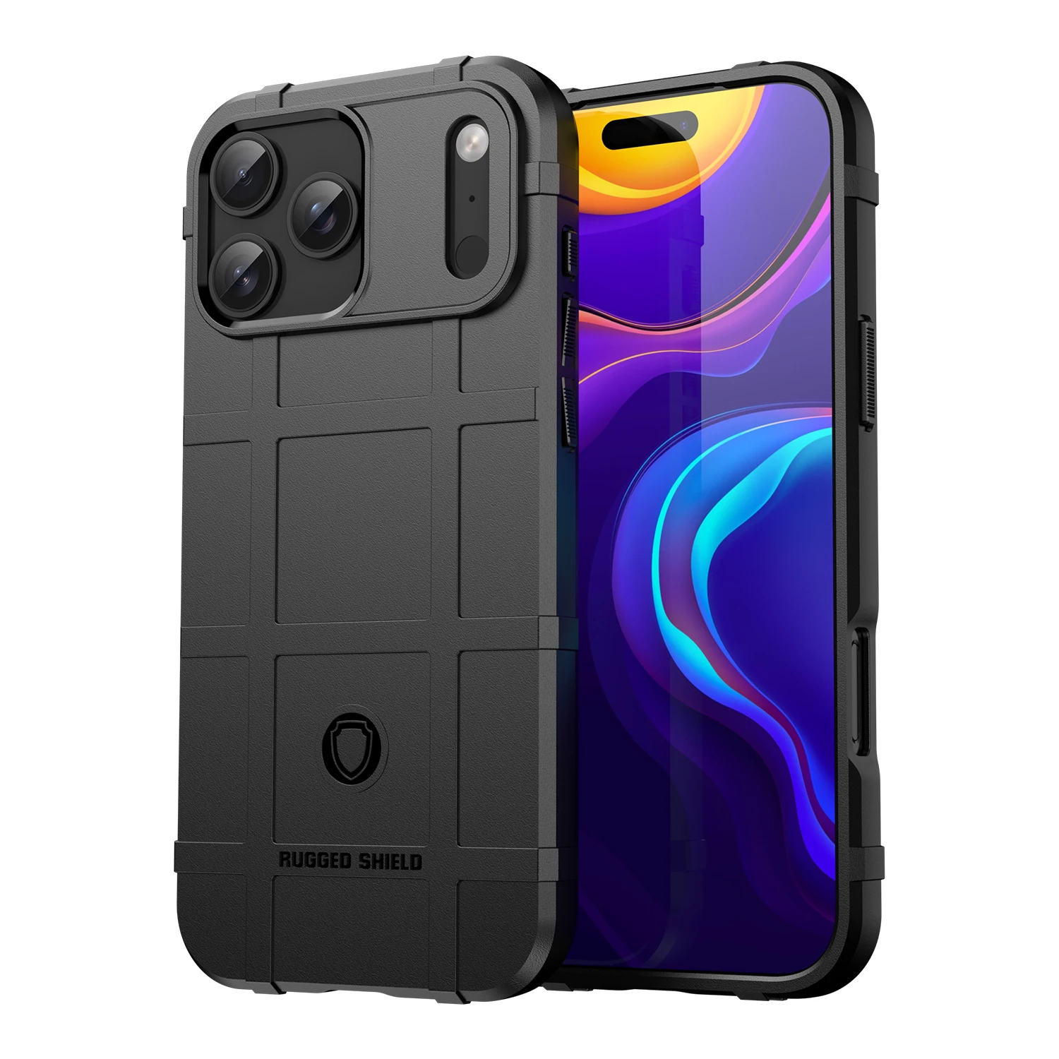Military-Grade Shockproof Case for iPhone 17 Rugged TPU Shield Cover Compatible with iPhone 416/17pro Max Phone Protector