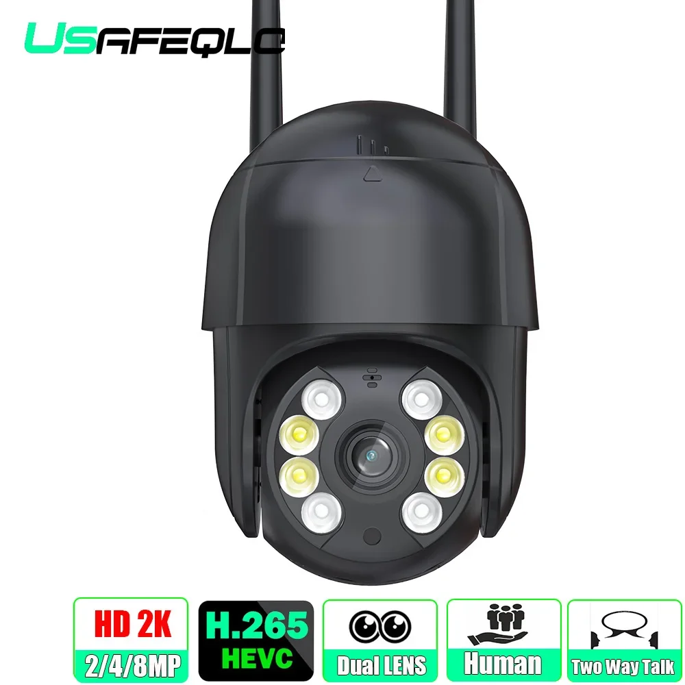 4G Sim Card Ip Camera 8Mp 4Mp Hd Camera Outdoor Cctv Sorveglianza Ptz Speed Dome Camera Ai Human Tracking Icsee Alexa
