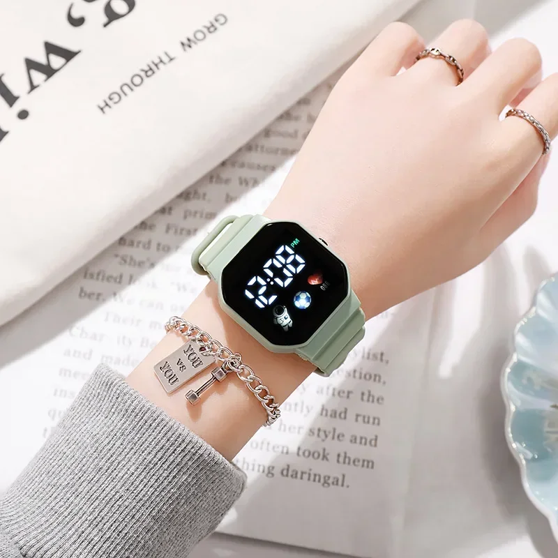 Kids Watch LED Electronic Watch Fashion Sports Watches for Children Waterproof Teen Boys Girls Lightweight Wrist Watches led electronic watch electronic watch sports watch