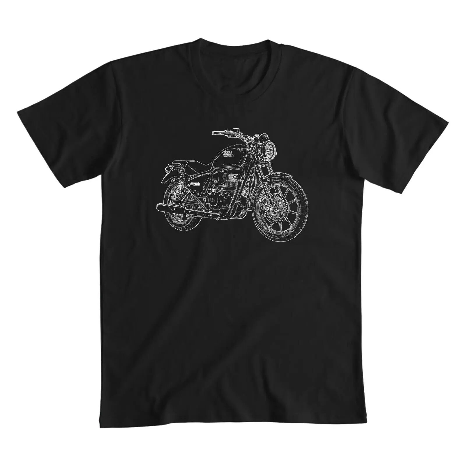 Meteor 350 Fireball Classic Logo T Shirt Maniche Lunghe O Corte